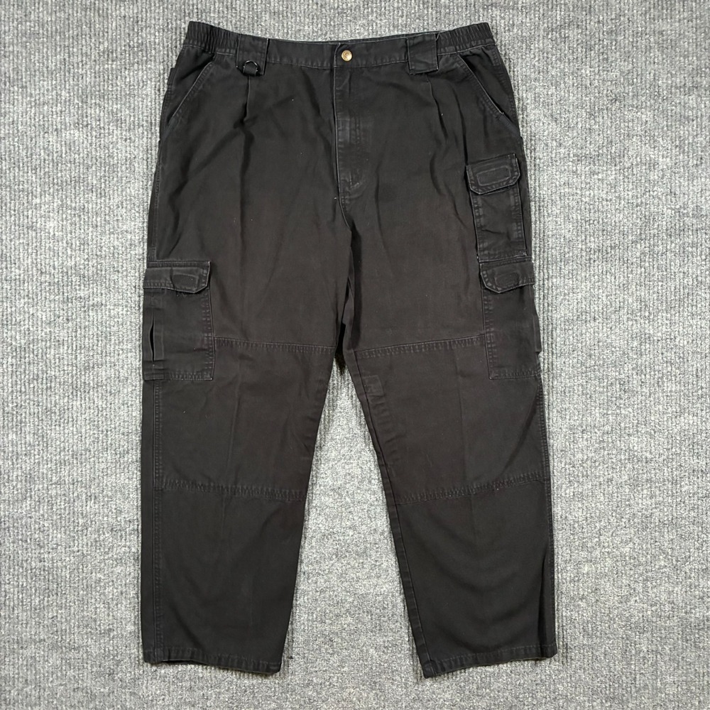 5.11 Tactical Series Mens Cargo Pants Size 40x32 Black Outdoor Utility High Rise